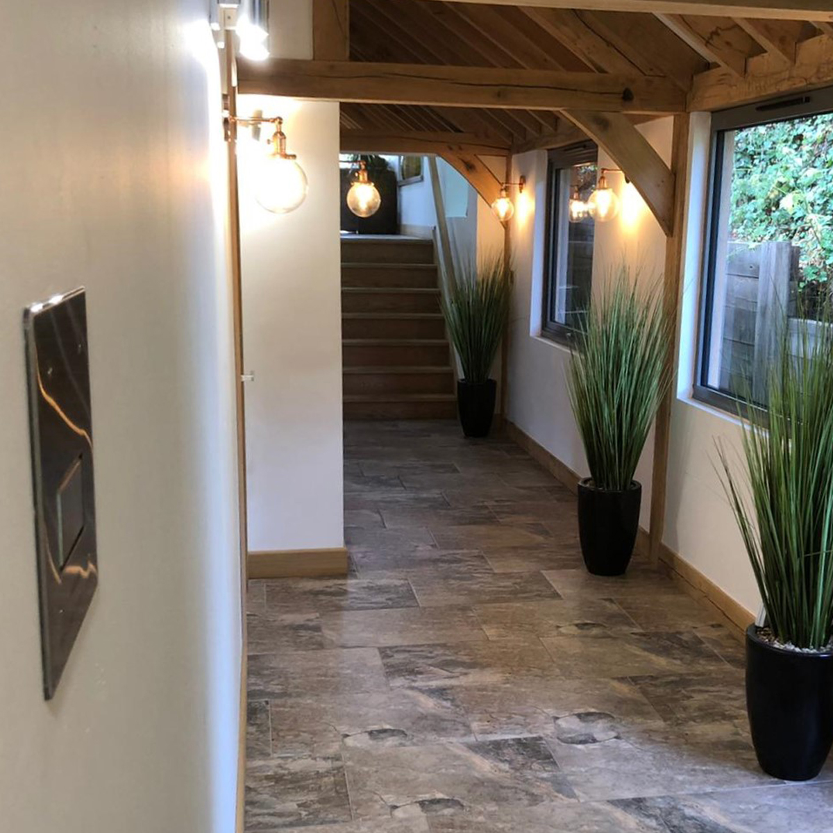 Automist protects hallway in award-winning property