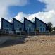 Luxury beach hut accommodation protected with Automist