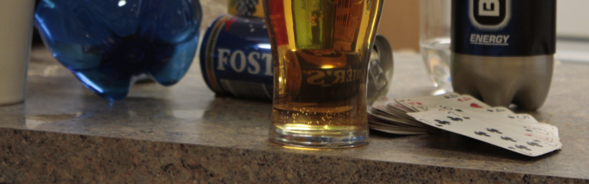 student drinks student home