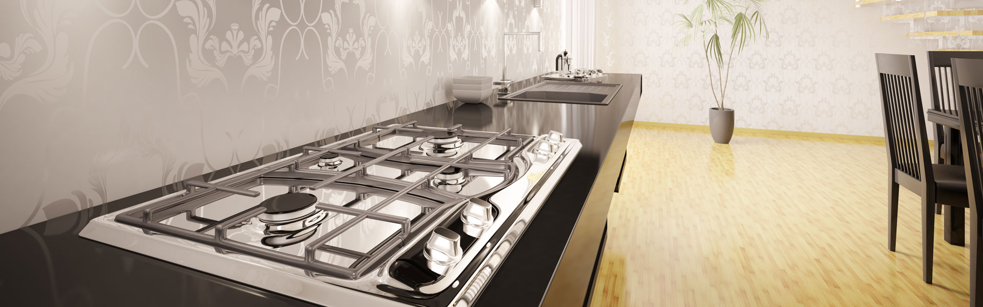open plan studio flat kitchen fire escape route