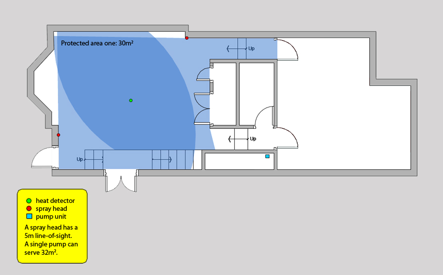 ADB compliant open plan layout ADB compliant open plan layout