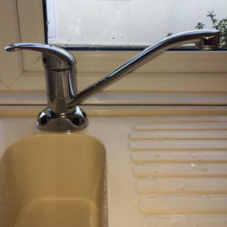 Tap mounted Automist Almhouses kitchen fire protection 2