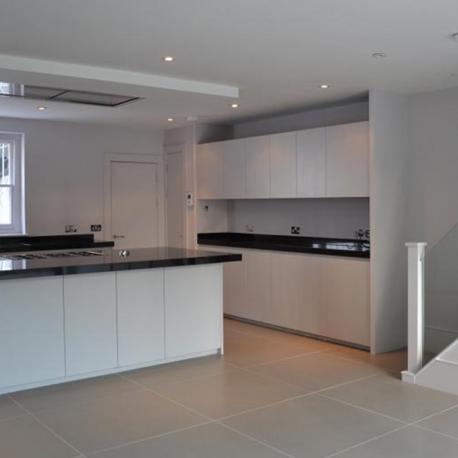 open plan kitchen basement Contemporary open plan basement 2