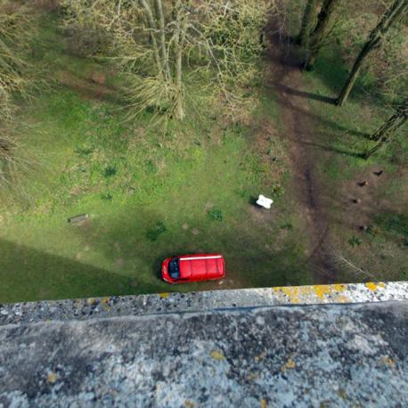 View from the tower Faringdon Folly Tower
