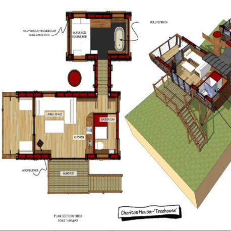 Modern tree house plans Modern tree house plans